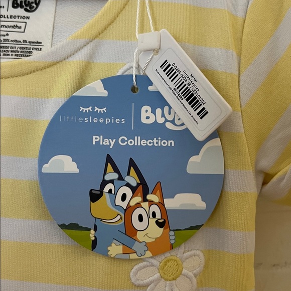 Bluey Toddler Little Sleepies Dress and Sweater Bundle NWT - Picture 7 of 16